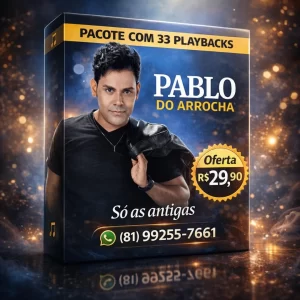 Pacote 33 Playbacks - Pablo