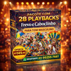 Pacote 28 Playbacks - Frevo e Caboclinho
