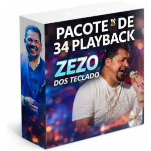 Pacote 34 Playbacks - Zezo dos Teclados