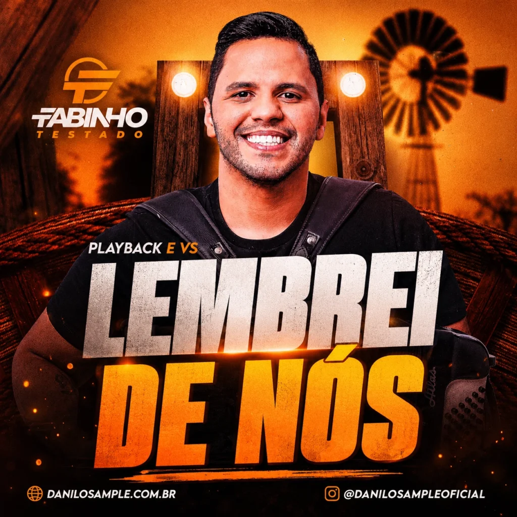 LEMBREI DE NÓS - FABINHO TESTADO - Playback e vs - DANILOSAMPLE.COM.BR